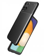 Samsung M32 Kılıf Focus Karbon Kamera Korumalı Kılıf - 4