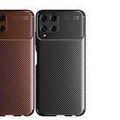 Samsung M32 Kılıf Focus Karbon Kamera Korumalı Kılıf - 5