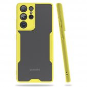 Samsung Galaxy S21 Ultra Kılıf Platin Kamera Koruma Silikon Kılıf - 2