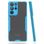 Samsung Galaxy S21 Ultra Kılıf Platin Kamera Koruma Silikon Kılıf - 5