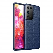 Samsung Galaxy S21 Ultra Kılıf Focus Derili Kamera Koruma Kılıf - 5