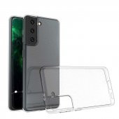 Samsung Galaxy S21 FE Kılıf Lüx Şeffaf Silikon Kılıf - 1