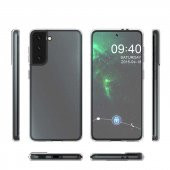 Samsung Galaxy S21 FE Kılıf Lüx Şeffaf Silikon Kılıf - 2