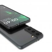 Samsung Galaxy S21 FE Kılıf Lüx Şeffaf Silikon Kılıf - 3
