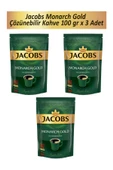 Jacobs Monarch Gold Çözünebilir Kahve 100 gr x 3 Adet - 1