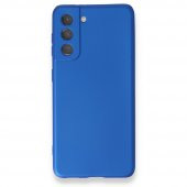 Samsung Galaxy S21 FE Kılıf Premium Rubber Renkli Silikon Kılıf - 5