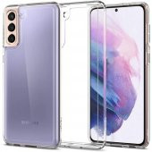 Samsung Galaxy S21 Kılıf Lüx Kamera Korumalı Şeffaf Silikon Kılıf thumbnail 1