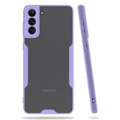 Samsung Galaxy S21 Kılıf Platin Kamera Korumalı Silikon Kılıf - 6