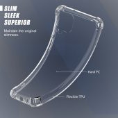 Samsung M12 Kılıf Olex TPU Antishock Şeffaf Silikon Kılıf - 7