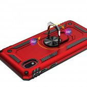 Samsung A01 Core Kılıf Sofya Yüzüklü Standlı Silikon Kılıf thumbnail 5