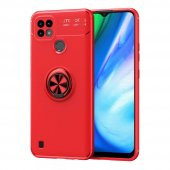 Realme C21 Kılıf Range Yüzüklü Kamera Korumalı Kılıf - 5