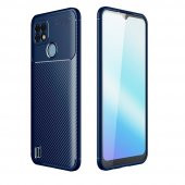 Realme C21 Kılıf Focus Karbon Kamera Korumalı Kılıf - 4