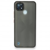 Realme C21 Kılıf Montreal Buzlu Kamera Korumalı Silikon Kılıf - 2