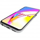 Oppo A54 4G Kılıf Lüx Kamera Korumalı Şeffaf Silikon Kılıf - 4