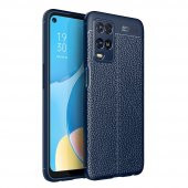 Oppo A54 4G Kılıf Focus Derili Kamera Korumalı Silikon Kılıf thumbnail 4