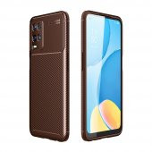Oppo A54 4G Kılıf Focus Karbon Kamera Korumalı Silikon Kılıf - 2