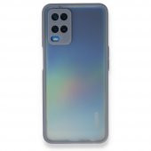 Oppo A54 4G Kılıf Montreal Buzlu Kamera Korumalı Silikon Kılıf - 6