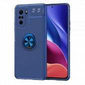 Xiaomi Mi 11i Kılıf Range Yüzüklü Kamera Korumalı Silikon Kılıf - 5