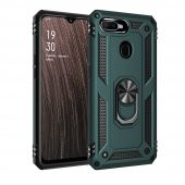 Oppo A12 Kılıf Sofya Yüzüklü Standlı Korumalı Kılıf - 7