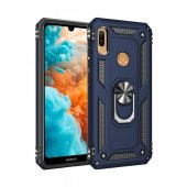 Huawei Y6 2019 Kılıf Sofya Yüzüklü Standlı Korumalı Kılıf - 2