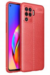 Oppo Reno 5 Lite Kılıf Focus Derili Silikon Kılıf - 2
