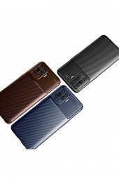Oppo Reno 5 Lite Kılıf Focus Karbon Silikon Kılıf - 4