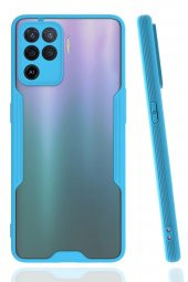 Oppo Reno 5 Lite Kılıf Platin Renkli Silikon Kılıf - 4