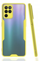 Oppo Reno 5 Lite Kılıf Platin Renkli Silikon Kılıf - 6
