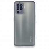 Oppo Reno 5 Lite Kılıf Montreal Arkası Buzlu Silikon Kılıf - 7