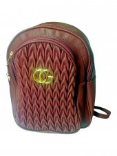 Girist Bayan Bordo Renk Sırt Çantası - 2