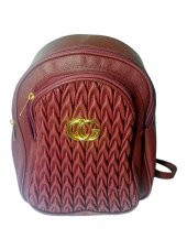 Girist Bayan Bordo Renk Sırt Çantası - 1