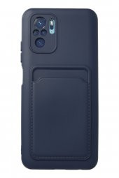 Xiaomi Redmi Note 10 Kılıf Kelvin Kartvizitli Şık Silikon Kılıf - 3