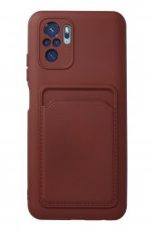 Xiaomi Redmi Note 10 Kılıf Kelvin Kartvizitli Şık Silikon Kılıf - 6