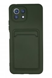 Xiaomi Mi 11 Kılıf Kelvin Kartvizitli Şık Silikon Kılıf - 5