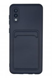 Samsung Galaxy A02 Kılıf Kelvin Kartvizitli Şık Silikon Kılıf - 3
