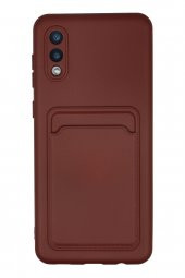 Samsung Galaxy A02 Kılıf Kelvin Kartvizitli Şık Silikon Kılıf - 6