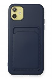 iPhone 11 Kılıf Kelvin Kartvizitli Şık Silikon - 5