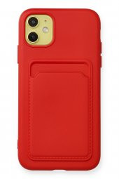 iPhone 11 Kılıf Kelvin Kartvizitli Şık Silikon - 6