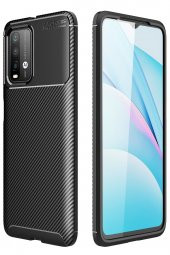 Xiaomi Redmi 9T Kılıf Focus Karbon Silikon Kılıf - 5