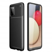 Samsung Galaxy A02S Kılıf Focus Karbon Silikon Kılıf - 1