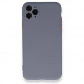 iPhone 11 Pro Max Kılıf Lansman Plus İçi Kadife Silikon Kılıf - 3