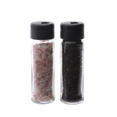 Pine 2li Tuzluk Biberlik Seti Beyaz Kapaklı Cam Baharatlık thumbnail 10