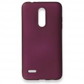 LG K11 Kılıf Renkli Silikon Kılıf Esnek Kapak PRM - 4