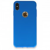 iPhone XS Max Kılıf Renkli Silikon Kılıf Esnek Kapak PRM - 3