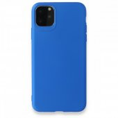 iPhone 11 Pro Max Kılıf Renkli Silikon Kılıf Esnek Kapak PRM - 4