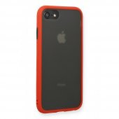 Apple iPhone 8 Kılıf Montreal Buzlu Kamera Korumalı Silikon Kılıf thumbnail 1