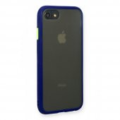 Apple iPhone 8 Kılıf Montreal Buzlu Kamera Korumalı Silikon Kılıf thumbnail 3