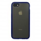 Apple iPhone 7 Kılıf Montreal Buzlu Kamera Korumalı Silikon Kılıf - 4