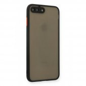 Apple iPhone 7 Plus Kılıf Arkası Buzlu Montreal Silikon Kapak - 5