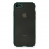 Apple iPhone 7 Kılıf Montreal Buzlu Kamera Korumalı Silikon Kılıf - 8